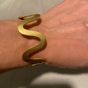 Madewell Wavy Cuff Bracelet